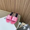 fashion tom for ford sandals Slippers Slide luxurys Designer Mule Summer Leather Mens sandale Flat outdoor black white loafer Womens Beach pool lady Sliders With box