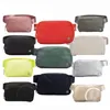 Mini sac de sport en plein air crossbody designer lu femmes embrayage fanny pack lulu partout sac de ceinture de luxe hommes nylon épaule fourre-tout sacs à main sac à main sacs à main