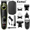Electric Shavers Kemei 696 electric hair clipper multifunctional mens shaver electric shaver 5-in-1 professional trimmer Q240318