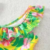 Maillots de bain pour femmes Enfants Oblique Épaule Sling Split Maillot De Bain Fille À Séchage Rapide Respirant Bikini Kid Springs Deux Pièces Biquini Infantil