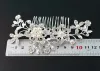 Bling Crystal Pearls Bridal Headpieces Hairs Comb Crowns Tiaras Hoofdband Boheemse bruiloft Accessoires voor vrouwen Parelsbruiden Bruid Koofpijp Haarspelden