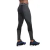 Calças masculinas elásticas fitness de secagem rápida respirável magro leggings lápis calça apertada