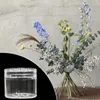 Wazony spirala Ikebana Stem Holder Clear Flower Wazon Stand For Party Wedding DIY Dekoracja domu