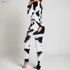 Sexy Pyjamas Sexy Pyjama Jumpsuit Suit Button-Down Front Back Butt Bum Open Flap Jumpsuit Loungewear Christmas Print Buttoned New 24318