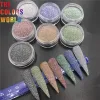 Glitter TCT453 Crystal Diamond Reflective Flash Powder Nail Glitter Nail Art Decoration Tumbler Crafts Accessories Festival Leverantör