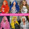 Synthetic Wigs Melodie HD 30 40 Inch 250% 613 Blonde Body Wave 5X5 Glueless Ready to Wear 13x6 Lace Front Human Hair Wigs 13x4 Lace Frontal Wig 240329