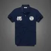 Summer Af Casual Polo à manches courtes Pur coton Grande taille Perle Col T-shirt Bas Chemise Hommes 9nmi {catégorie}