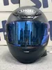 Capacete de rosto inteiro shoei z7, preto fosco, viseira anti-neblina, carro de equitação, motocross, corrida, capacete de motocicleta