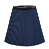 Shorts PGM Women's Golf Skirt Summer Quickdrying Sports Skirt Elastic Belt Bright Diamond Pleated Skirt QZ088