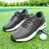 Skor professionella golfskor män stor storlek 46 47 golf sneakers bekväma promenadskor för golfare anti slip promenad sneakers