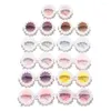 Sunglasses Fashion Festival Party Daisy For Women Flower Sun Glasses Round Frame Shades