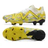 Top Quality Futuro FG Botas de Futebol Tornozelo Chuteiras de Futebol Mens Solo Firme Couro Macio Sapatos de Futebol Treinadores Ao Ar Livre Botas De Futbol kdis chuteiras de futebol US 7-11.5