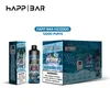 Оригинальный Happ Bar Vape Puff Shisha 12k 12000 затяжек Одноразовое устройство 15k 15000 вейперов Европейский склад 2% 5% предварительно заполненные тележки для сока Einweg vapers