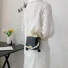 Totes Pearl Crossbody Bag Fashion Length Adjustable All-match Handbag PU Leather Drawstring Waist Daily Life