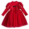 Girl Dresses Girls 'Dress Little Girl's Western Style Beautiful Puff Sleeve Princess Children's Autumn