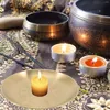 Candle Holders Round Holder Wizard Shaman Candlestick Wedding Decorations Decorative Plate