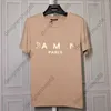 Tik Tok Influencer Same Designer Brand Pure Cotton WomensAmerikaans bedrukt T-shirt met korte mouwen, zwart wit goud, slim fit zomer