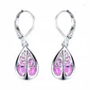 Dingle örhängen Tree of Life Drop For Women Girls Wedding Engagement Imitation Aobao Fashion Jewelry Trendy Wholesale