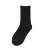 Tillbehör Nya 10 par Fashion Design Print Cotton Tube Socks Simple Solid Color Stockings Casual Custom Women Sock S05
