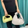 Jodie Designer sacs à main bottegvenetas 2024 grand sac noué tissé nuage boulette en cuir souple main véritable