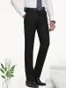 Pantalon 2023 nouveauté hommes d'affaires vêtements de travail pantalons costumes formels pantalons marié/meilleur homme pantalon de mariage 8 couleurs disponibles