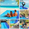 Mat 2.1m*2m kum geçirmez plaj mat hafif piknik battaniye taşınabilir su geçirmez açık piknik mat katlama kamp ekipmanı