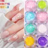 Glitter TCT827 Sakura Flower Petals Nail Art Glitter Sequins Set Manicure Cherry Blossoms smycken Paillettes Diy Filling Making Crafts