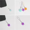 سلاسل المفاتيح Crystal Beads Five-Pointed Star Hang Tags Year Jewelry Making Tassels Lobster Clasp arndant for Keychain Crafts