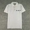 Heren Polo's Hoge Mannen 2024 Luxe Klassieke Geborduurde Ster Casual Katoenen Polo Shirts Shirt Hip Hop Skateboard Top S-2XL #T3