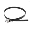 Belts Fashion Teens Practical PU Belt Adjustable Length Waist Straps For Dress Shirt