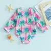 Ensembles de vêtements Bébé Enfants Fille Maillots De Bain Imprimé Floral Dos Bandage Noeud Découpe Monokini Maillots De Bain Maillots De Bain Beachwear