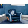 Delta Children Space Adventures Chaise rembourrée pour enfant Bleu