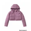 Designer High Version Lu Family Winter Short Down Jacket 90 White Duck Down, Liten och Spicy Girl With Löstagbar kappa, kvinnors trendehp8