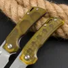 新しい小さなpterosaur折るポケットナイフ高品質14c28nスチールブレードペイハンドルキャンプOudoor Tactical Combat Tool edc knvies