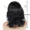 Perruques synthétiques Perruques de cosplay Cheveux synthétiques courts bouclés perruques pour femmes noires couleur rouge vin moelleux ondulé Bob perruque frange latérale épaisse tenues naturelles perruque douce 240328 240327