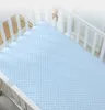 Arkusze łóżeczka 3D DOT Assamitowe pokrywy łóżka dziecięce zagęszczone ciepłe zabezpieczenie stałe kolor zima 240313