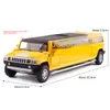 Hummer Extended Edition Alloy Car Model Sound Light and Echo Openable Children's Toy Birthday Present