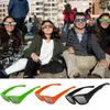 Óculos de sol óptico solar eyewear 5 pçs eclipse óculos de visão bloco de segurança leve para luz uv prejudicial unisex translúcido