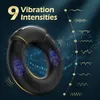 Anneau pénien vibrant10 Vibrations avec anneau de pénis chauffant vibrateur jouets sexuels pour hommes jouets pour adultes anneau de pénis vibrant jouets sexuels masculins anneau de coq vibrateur Couples