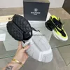 Spacecraft Shock Shoes Sole Up Quality Mens Unicorn Designer Heightened Thick Baalmain Lace Sneaker Couple Space Top Absorbing 2024 F934