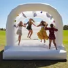 Hot-Selling Olika stilar Färgglada 4,5x4m PVC Uppblåsbar bröllop Jumper Bouncy Castle/Moon Bounce House/Bridal Bouncer Jumping House