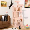 JTDISHINY Cadre d'escalade pour Chat Arbres d'activité