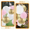 Table Lamps Round Waterproof Pink Decor Outdoor Grand Event Hanging Lamp Nylon Wedding Birthday Party Festival