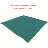 Matte 450 * 300 cm große Bodenplane 150D Oxford Zeltbodenmatte wasserdichte Multifunktions-Verschleißfestigkeit Outdoor-Camping-Picknick