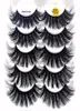 2020 Nya 5 par 100 Real Mink Eyelashes 3D Natural False Eyelashes Mink Lashes Soft Eyelash Extension Makeup Kit Cilios 1268456968