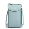 Shoulder Bags Ladies Bag 2024 Faux Leather Travel Anti-lost Wallet Mobile Phone Purses And Handbags Designer