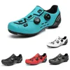 Cycling Shoes 2024 Mtb Speed Sneakers Men's Flat Road Boots Clip On Pedals Spd Mountain Bike