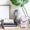 Sunglasses Frames Oaoleer 3D Easter Egg Glasses Storage Rack Cartoon Wooden Carving Eyeglass Organizer Personal Display Holder