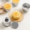 Formy do pieczenia 5pcs mini ciasto zdejmowane nietkinowe okrągłe ciasto majsterkowicz Muffin formy do pieczenia