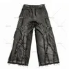 Y2k Old Washed Mens Hip Hop Jeans oversize Moda Casual Punk Rock Pantaloni larghi dritti a gamba larga Streetwear 240313